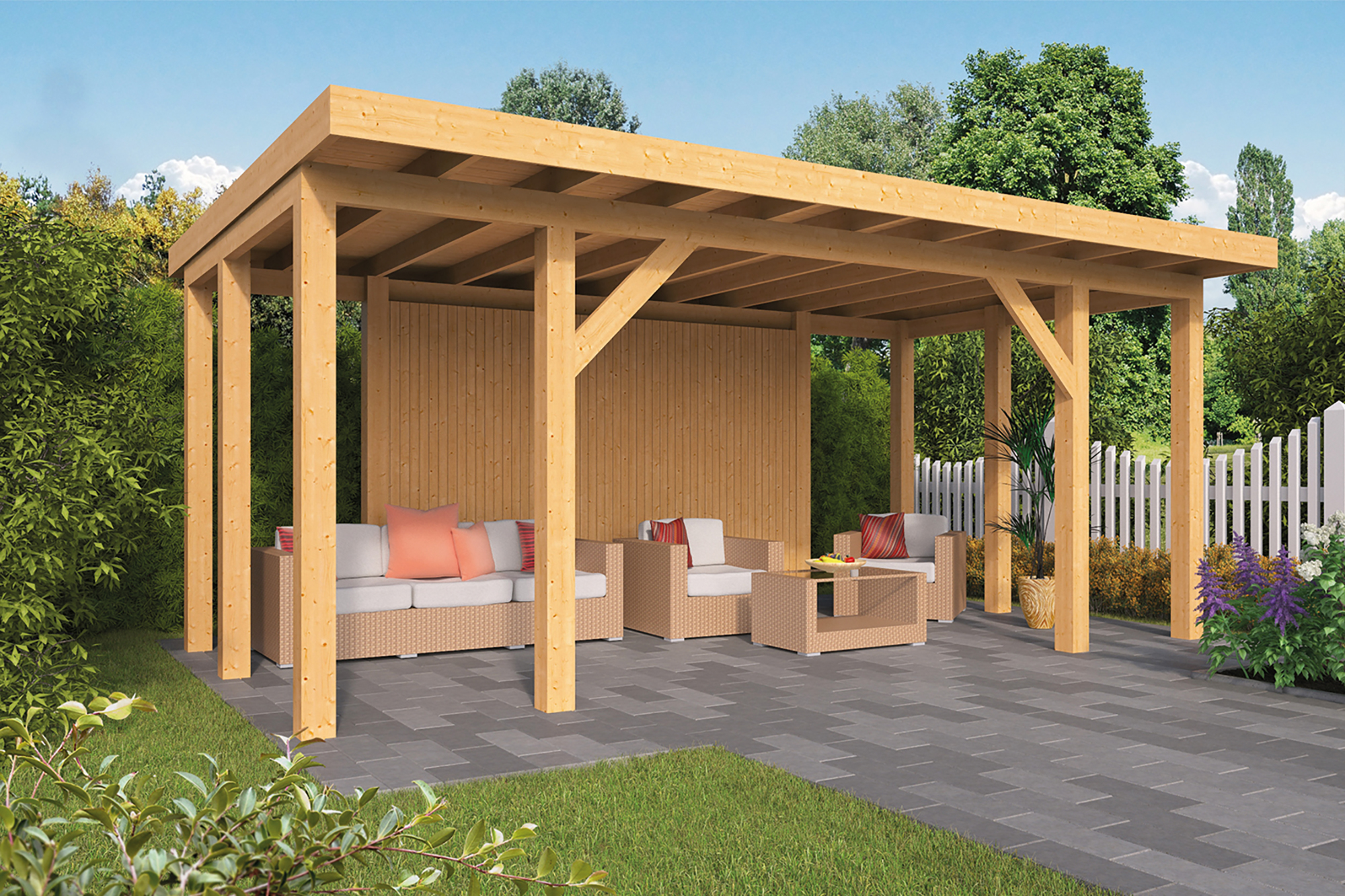 45x9031B-P01 Tuindeco Modern buitenverblijf